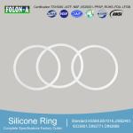 China secure and leak-free Transparent Silicone O Ring For Sealing for sale
