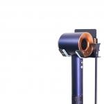 Space-Saving Hair Dryer Hanger Wall Mount with Plug Cord Organizer and Powder Coating for sale