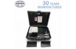 China 16 Port Outdoor Fiber Distribution Box Black Optical Distribution Frame supplier