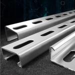 C Shaped Metal Slotted Channel Galvanized Steel Construction Beams for sale