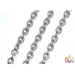OEM ODM 3mm Thickness Rustproof Open Curb Link Chain