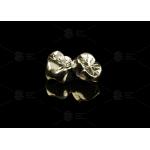 Sleek Full Cast Metal Crown Precious Alloy Gold 20% Polished Full Metal Dental Crown for sale