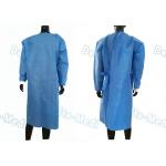 Over Locking Disposable Surgical Gown Reinforced Waterproof For Surgery for sale
