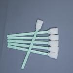 Cleanroom Grade Sponge Swabs Lint Free Thick Foam Cleaning Swabs For Electronics Optics for sale