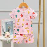 110cm Height Summer Pyjama Sets / Fruit Print Pajamas 61cm Bust 62cm Hipline For 4 years for sale