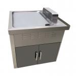 TO36 Stainless Steel Mobile Single Furnace Teppanyaki Grill Table Electromagnetic for sale