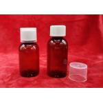 60 To 120ml Medicine Syrup Bottle , Low Light Transmission Small Syrup Bottles  for sale