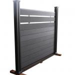 Waterproof Wpc Mateiral Fence Panels For Outdoor Rotproof for sale