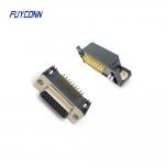 PCB High Density D-SUB Connector , 15pin 26pin 44pin 62Pin DSUB Connector for sale
