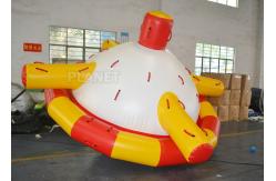 China Disco Boat Inflatable Water Games Towable Crazy UFO Shape 2 Years Warranty supplier