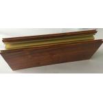 Professional Wood Grain Aluminum Window Profiles For Industrial / Transportation for sale