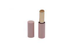 China OEM Cylinder Pink Long Thin Eco Friendly  Cute Lip Balm Containers supplier