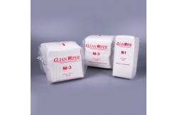 China M-3 Series Super Tough Non Woven Lint Free Cleanroom Wipes Cross Lapping supplier