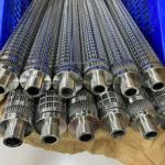 Candle Type Wedge Wire Baskets Filter Melt Pleated Filter Element for sale