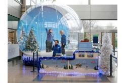 China Fantasy Inflatable Christmas Snow Globe / Bubble Tent for Sale supplier