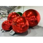 Giant Party Event Reflective Inflatable Christmas Mirror Ball With Double Layer