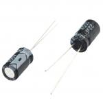 original Electrolytic capacitor 100V/22UF 6*11MM 160V/1UF 6*11MM Capacitor for sale