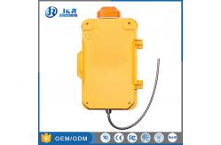 China Railway Industrial Weatherproof Telephone Aluminium Weatherproof Case With Alarm Light supplier