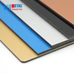 6mm Dibond 1500 X 4000mm PE Aluminum Composite Panel Sandwich Board Nano Fireproof for sale