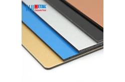 China 6mm Dibond 1500 X 4000mm PE Aluminum Composite Panel Sandwich Board Nano Fireproof supplier