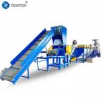 PET Recycling Machine Waste Used Plastic Flakes Washing Recycling Line for sale