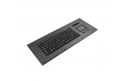 China 91 Keys 30mA Silicone Industrial Keyboard USB FCC With Touchpad Backlight Keyboard supplier