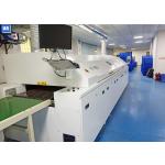 PLC 400mm PCB SMT Reflow Oven 380V Lead Free 8 Heating Zones
