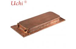 China CNC Machine Copper Foam Heat Sink Cold Plate Liquid Cooling supplier
