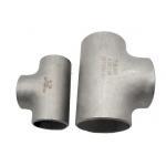 Threaded Connection Butt Weld Reducing Tee Sand Blasting In Various Industries for sale