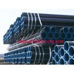api steel line pipe API 5L ASTM A53 A106 WITH BLACK COATING BEVELLED ENDS AND CAPS for sale