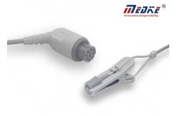 China Gray 10ft 10pin Animal Datex Ohmeda Veterinary Spo2 Sensor supplier