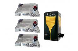 China BIB Valve Inner Box Liquid Packaging Bags Explosion Proof Compressed Aseptic supplier