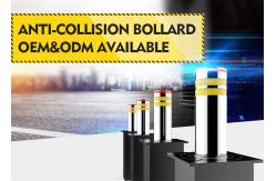 China Retractable Roadway Safety Automatic Rising  Remote Control High Security Bollards Systems supplier