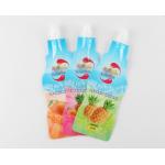 Refillable Recycled Liquid Plastic Stand Up Spout Pouch Bags Reusable Baby Food Pouch for sale