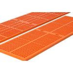 Square Polyurethane Mesh Pu Screen Panel Vibration Mould Mining Dewatering
