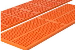 China Square Polyurethane Mesh Pu Screen Panel Vibration Mould Mining Dewatering supplier