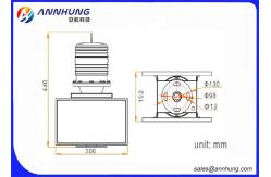 China Solar Powered Boat Navigation Lights For 3 - 5 Nautical Miles Navigation supplier