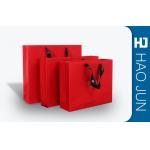 Recycled Cardboard Shopping Bags With Handle , Kraft / Coating Paper