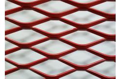China 550mm width High Strength Construction install Expanded metal grating supplier
