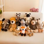 Embroidered Eco Friendly Plush Toys Pp Cotton Stuff Fashion Gift Customized Size for sale