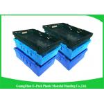 Mesh Transport Green Plastic Food Crates Storage Medicine Recyclable