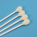 125mm Length  Medical Oral Sponge Swab Stick with open cell structure for sale