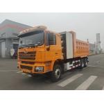 SHACMAN CNG Dump Truck F3000 6x4 430 EuroV Yellow for sale