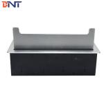 lid buffer  design desk flip up outlet  with double universal power BF803
