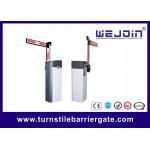 IP44 Automatic Boom Barrier System , Parking Lot Barrier Gate 3/6 Second Speed for sale