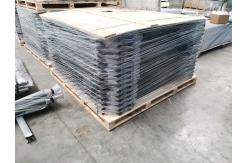 China 2.03m Pvc Coated Black Wrought Iron Fence Panels Security supplier