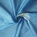 Sky Blue 43D Jacquard Knitted Fabric 210cm-220cm Adjustable width for sale