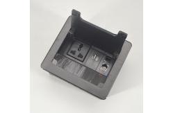 China High Quality Aluminum Alloy brush cover  power socket for commercial/Home supplier