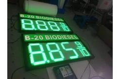 China 2 Lines Led Gas Station Sign With Price Name IP65 Waterproof supplier