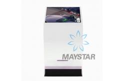 China Hologram Projection Kiosk Machine Holo Transparent Glass Touch Kiosk with Rear Projection supplier